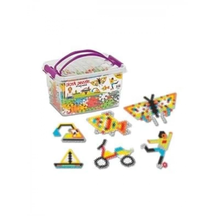 3E Grup - Dede 500 Parça Çiçek Puzzle Box 01904