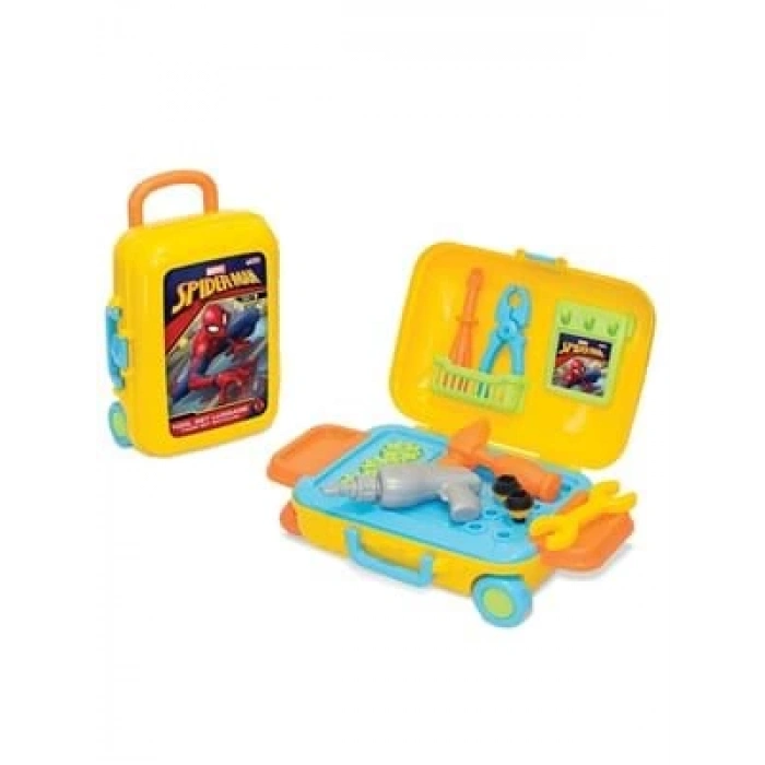 3E Grup - Dede Spiderman Tamir Set Bavulum 03484