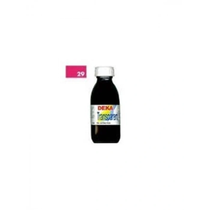 3E Grup - Deka 125 Ml Cam (vitray) Boyası Pembe 02-29