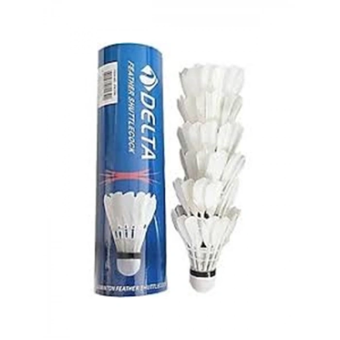 3E Grup - Delta Badminton Topu Kaz Tüyü 6lı Fsc705