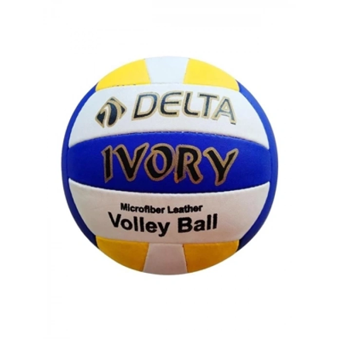 3E Grup - Delta Ivory Voleybol Topu No:5 Sarı-beyaz-mavi