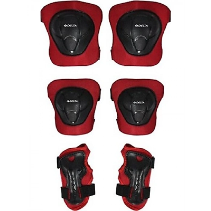 3E Grup - Delta Koruyucu Set Small Kırmızı-siyah Mnt68