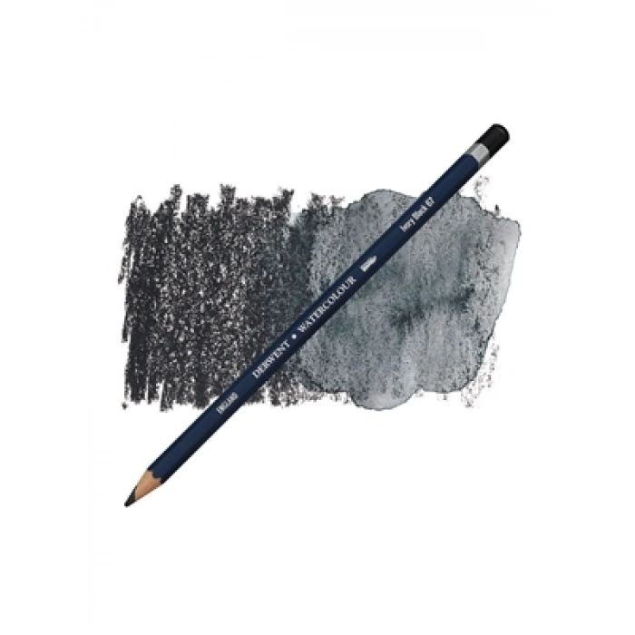 3E Grup - Derwent Kuru-suluboya Kalemi (watercolour) Ivory Black Dw32867