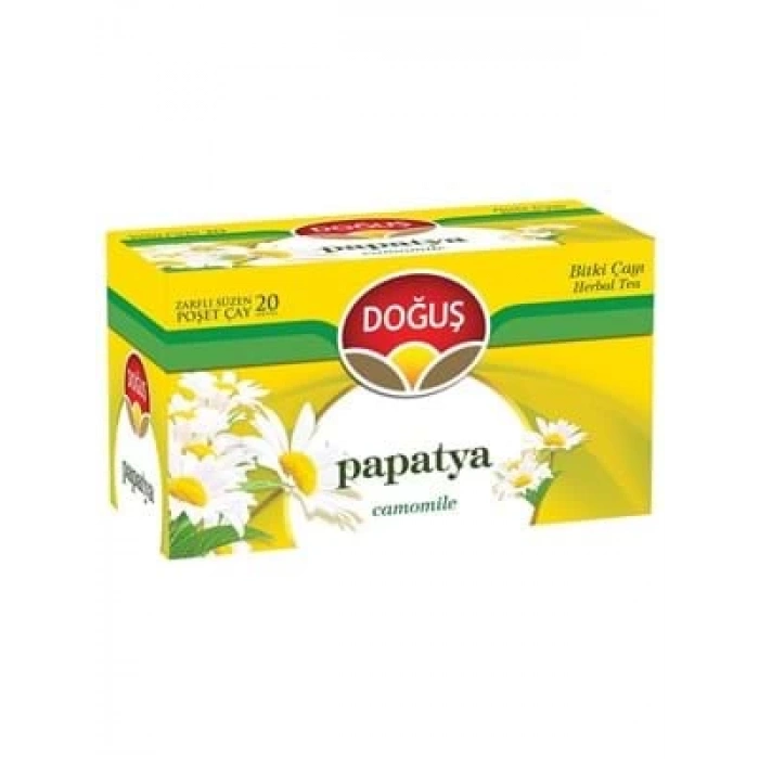 3E Grup - Doğuş Papatya Bitki Çayı Süzen Poşet 1.5 Gr 20li