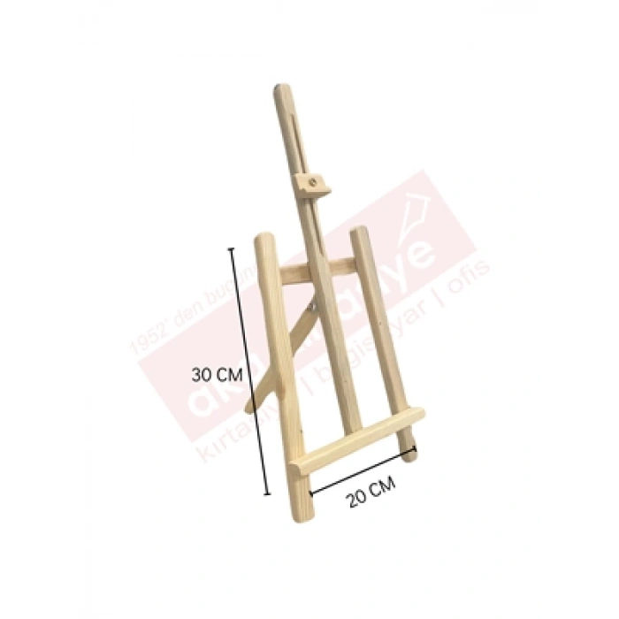 3E Grup - Dörtart Mini Şövale Kayın ( Masa Üstü)