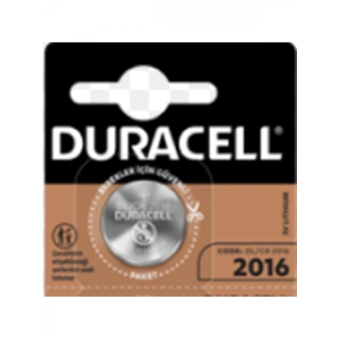 3E Grup - Duracell 2016 3v Düğme Pil