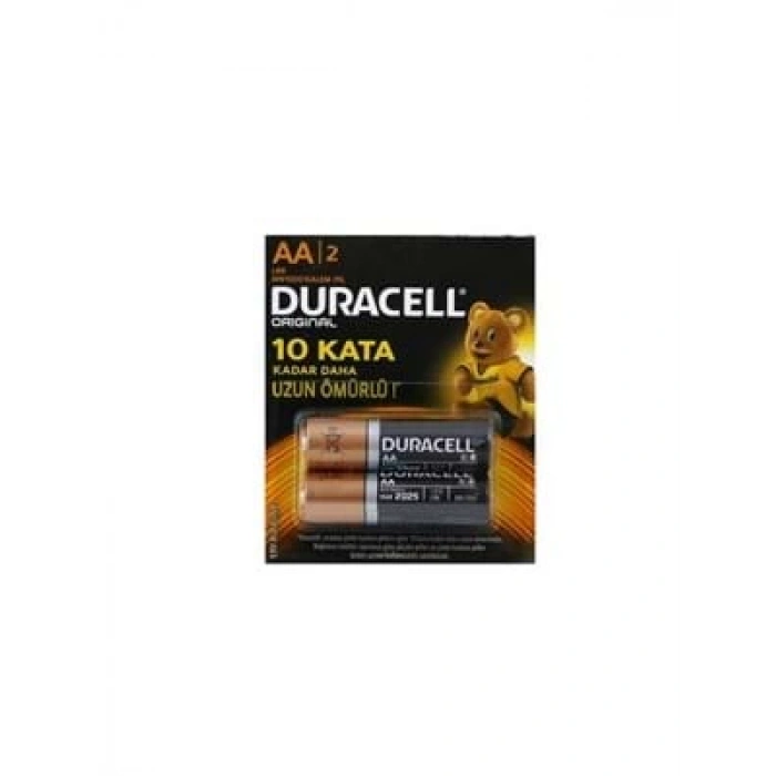 3E Grup - Duracell Aa 1.5v Alkalin Pil 2 Li Kartela