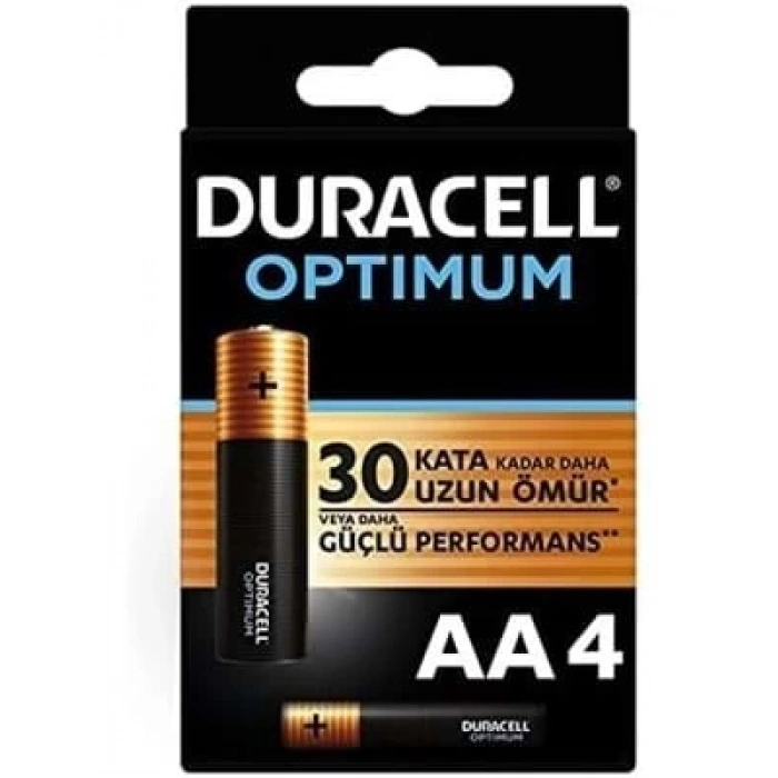 3E Grup - Duracell Optimum Aa 1.5v Alkalin Pil 4lü