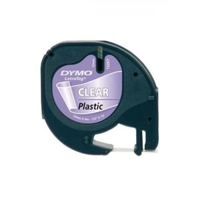 3E Grup - Dymo 12 Mmx4m Plastik Şerit Şeffaf 721530