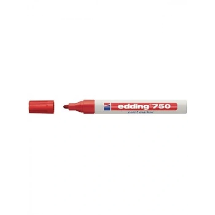 3E Grup - Edding 750 Paint Marker Kalem Kırmızı