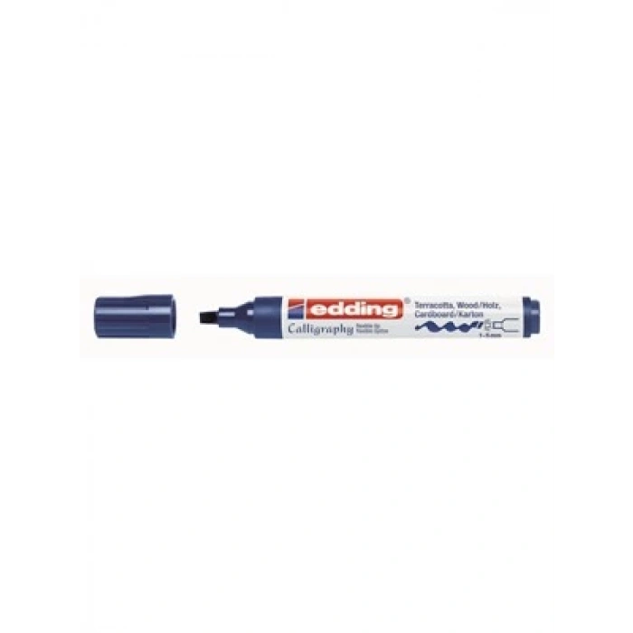 3E Grup - Edding Calligrafi Kalemi E-1455 Mavi (çelik)