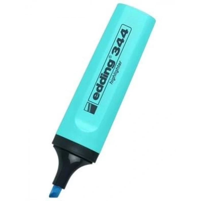 3E Grup - Edding Fosforlu Kalem Mavi E-344