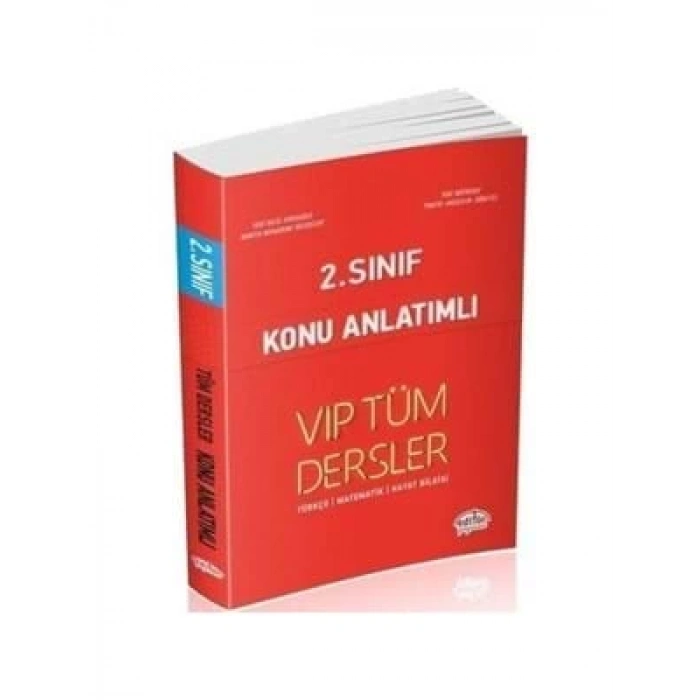 3E Grup - Editör Yay.-2.sınıf Vip Tüm Dersler Konu Anlatımlı 2122