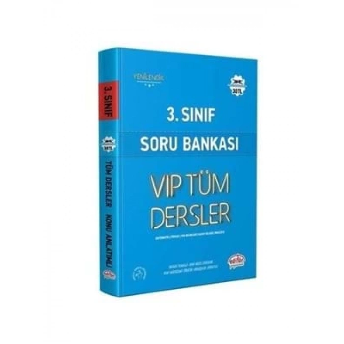 3E Grup - Editör Yay.-3.sınıf Vip Tüm Dersler Soru Bankası 2122