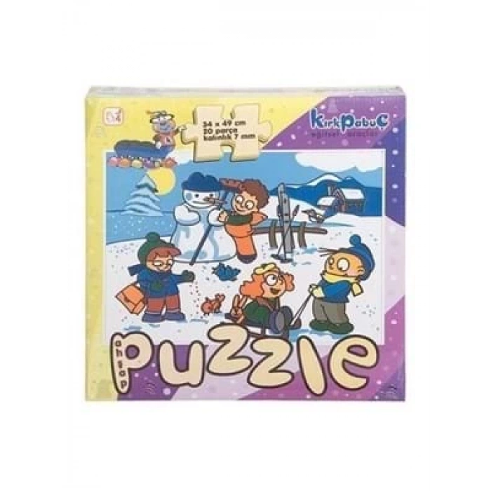 3E Grup - Edu Toys Mevsimler Puzzle Kış