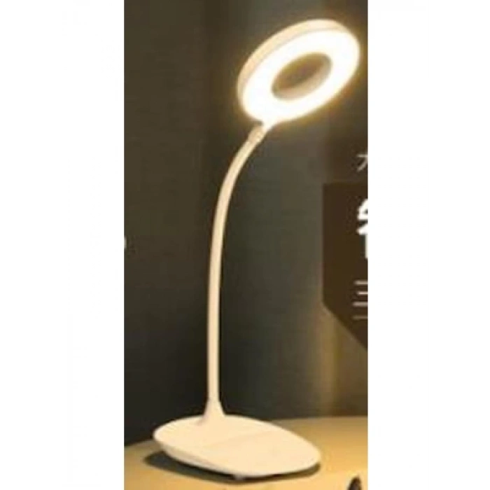 3E Grup - Elba Q3-6 Usb Şarjlı Masa Lambası Beyaz