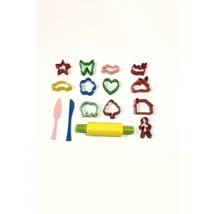 3E Grup - Elif 11 Parça Oyun Hamuru Kalıbı