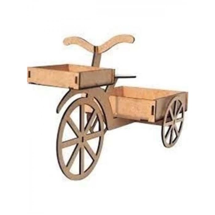 3E Grup - Elif Ahşap Maket Serisi Bisiklet