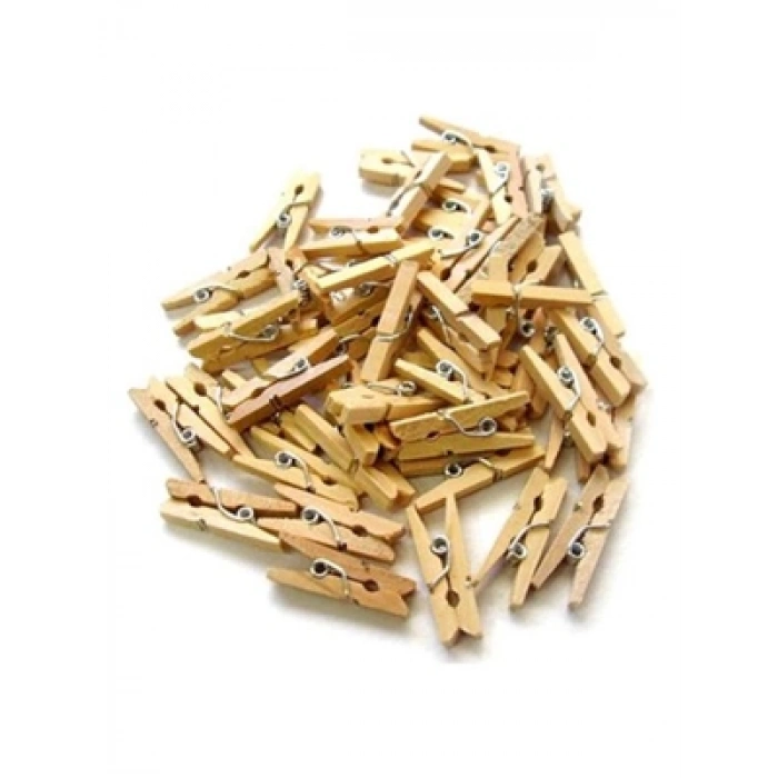 3E Grup - Elif Ahşap Mandal Şekilli Nrx-0667