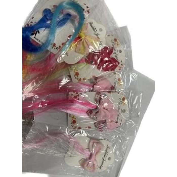 3E Grup - Elif Çocuk Renkli Takma Saç Modelleri