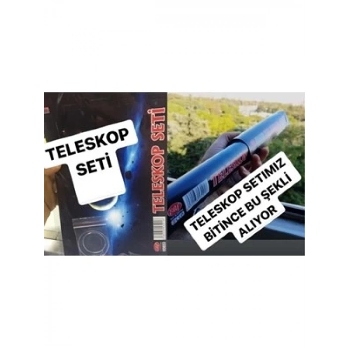 3E Grup - Elif İnce-kalın Mercek Hazır Teleskop Seti