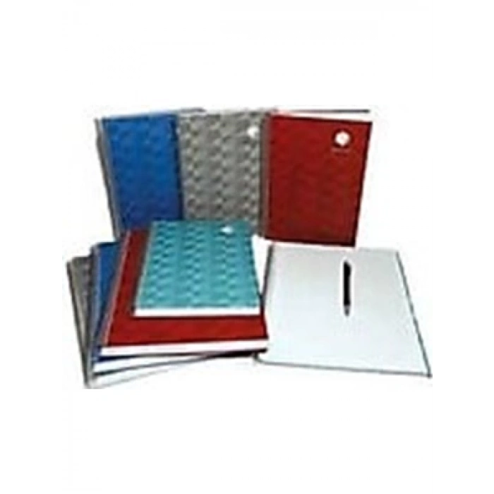 3E Grup - Elma 20x28 Mermer Desen Sert Kapak Defter Kareli 300 Yp