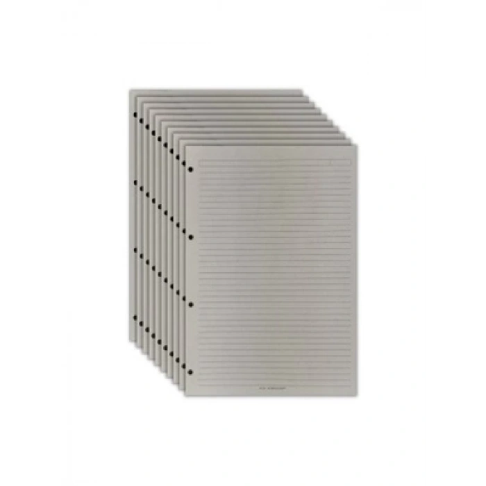 3E Grup - Elma A4 Kolej Yedek Çizgili Beyaz 50 Yp