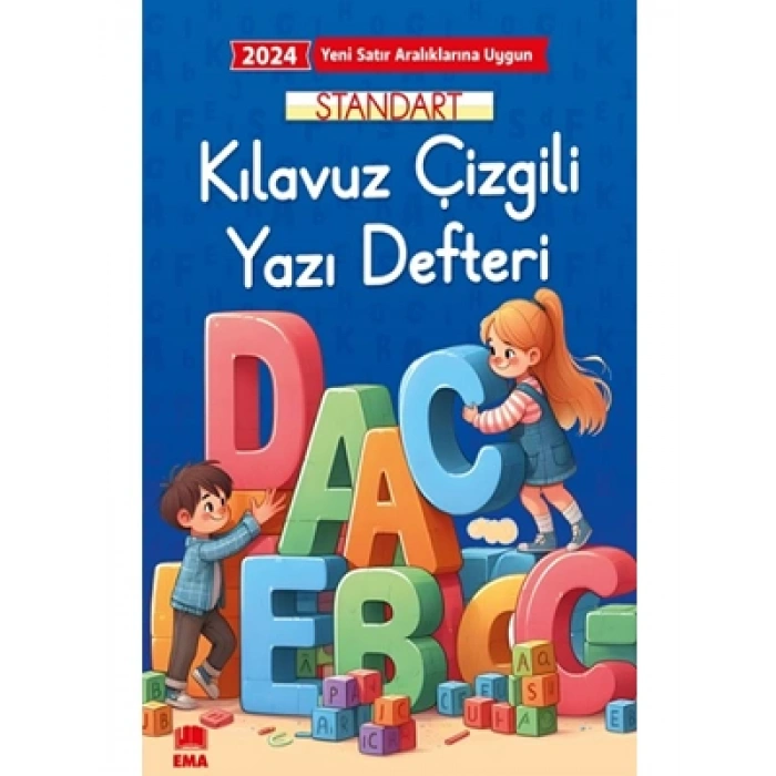 3E Grup - Ema A4 Kılavuz Çizgili Yazı Defteri 24 Yp