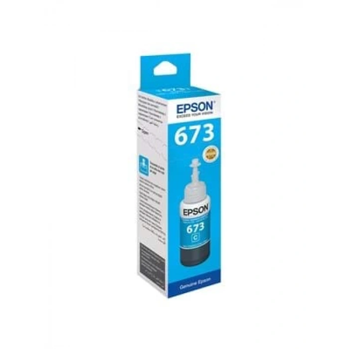 3E Grup - Epson T6732 70 Ml Cyan Refil C13t67324a L800