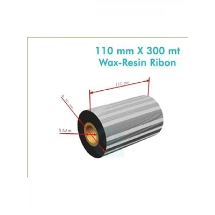 3E Grup - Ermet 110x300 Wax Resin Ribbon