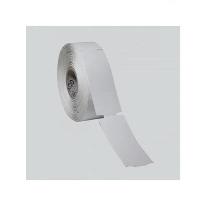 3E Grup - Ermet 65x35 Çentikli Karton Raf Etiketi 500 Lü