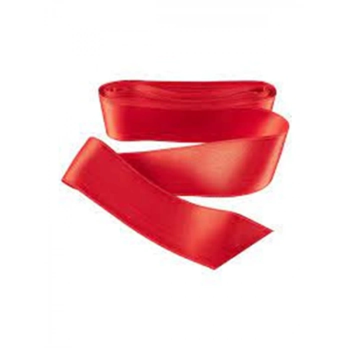 3E Grup - Esra 5-6 Mmx20mt Saten Kurdale Kırmızı