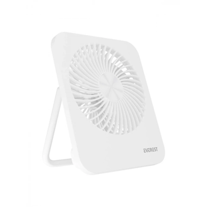 3E Grup - Everest Efn-601 4 Kademeli Hız Ayarlı Şarj Edilebilir Masaüstü Fan Vantilatör