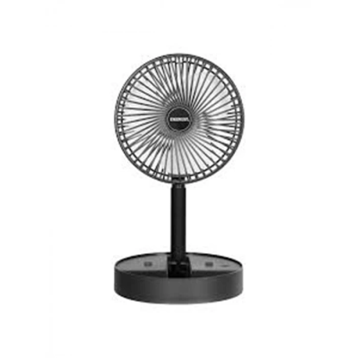 3E Grup - Everest Efn-605 Masaüstü Vantilatör Usb Şarj Edilebilir Siyah Fan