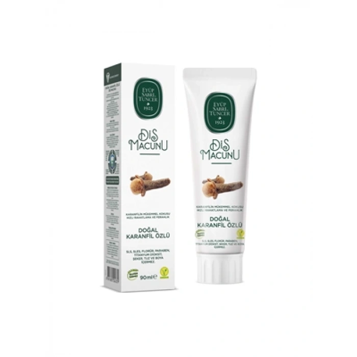3E Grup - Eyüp Sabri Tuncer 90 Ml Diş Macunu Doğal Karanfil Özlü