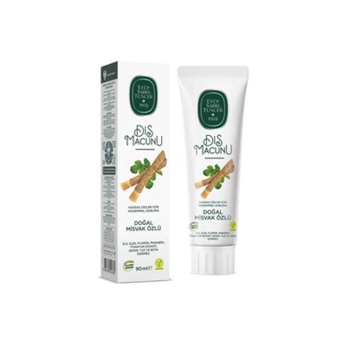 3E Grup - Eyüp Sabri Tuncer 90 Ml Diş Macunu Doğal Misvak Özlü