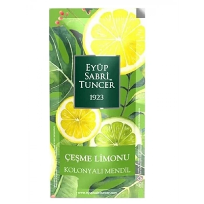 3E Grup - Eyüp Sabri Tuncer Kolonyalı Mendil 150li Çeşme Limonu