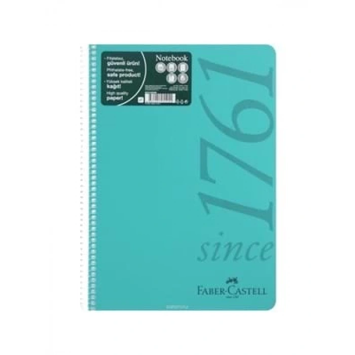 3E Grup - Faber Castell A4 100/4 Spr.pp Kapak Defter 400113