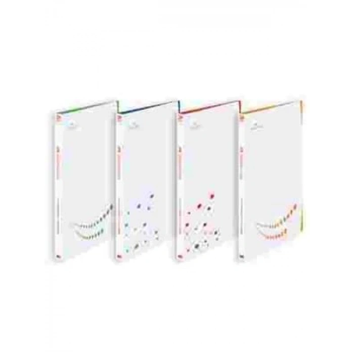 3E Grup - Faber Castell A4 Sunum Dos.çift Renk 20 Li Mavi