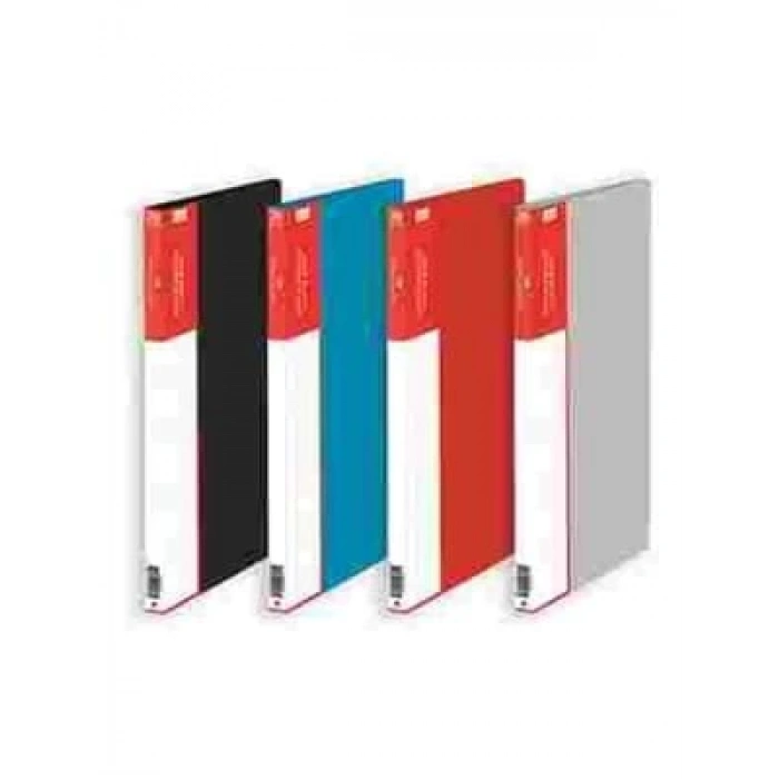 3E Grup - Faber Castell A4 Sunum Dosyası 20 Li Kırmızı