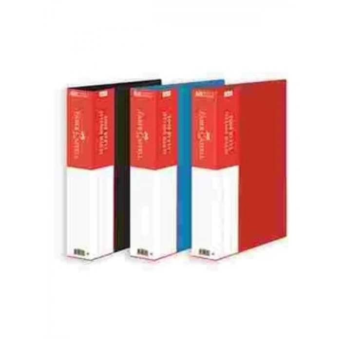 3E Grup - Faber Castell A4 Sunum Dosyası 80 Li Siyah