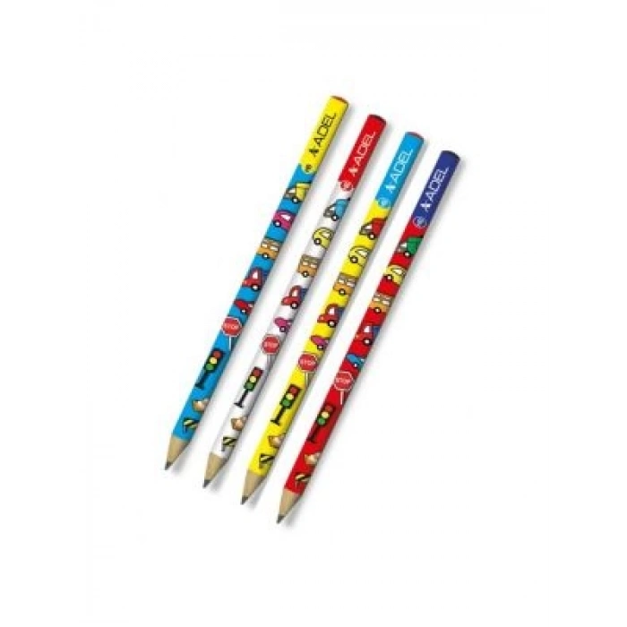 3E Grup - Faber Castell Desenli Arabalar 2b Kurşun Kalem 5244000058