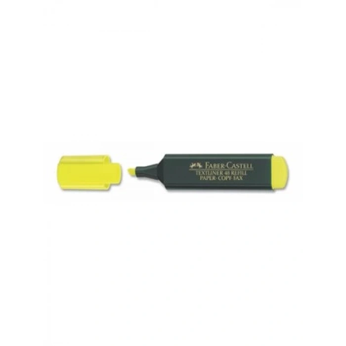 3E Grup - Faber Castell Fosforlu Kalem Sarı 154807