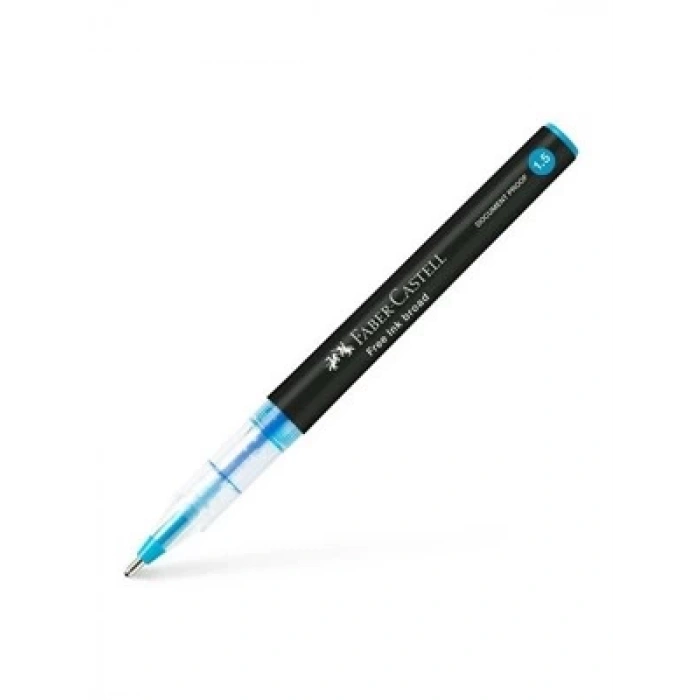 3E Grup - Faber Castell Free İnk 1.5 Mm Roller Kalem Mavi 348351