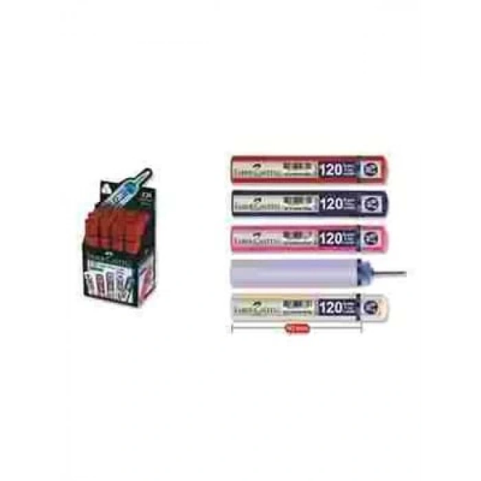 3E Grup - Faber Castell Grip 0.7 2b Min 120 Li K.mavi