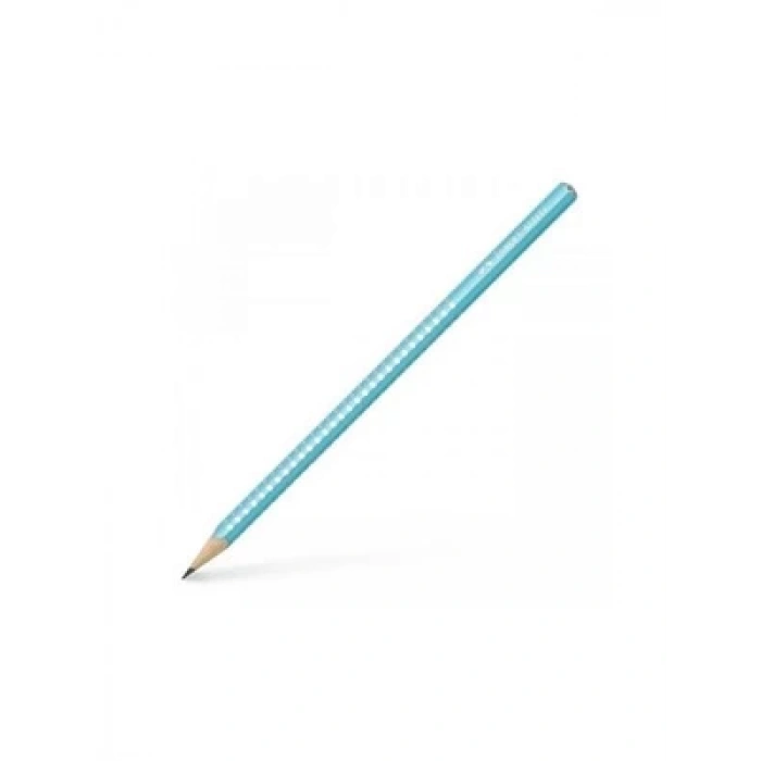 3E Grup - Faber Castell Grip 2021 Sparkle Kurşun Kalem Mavi 5244118228000