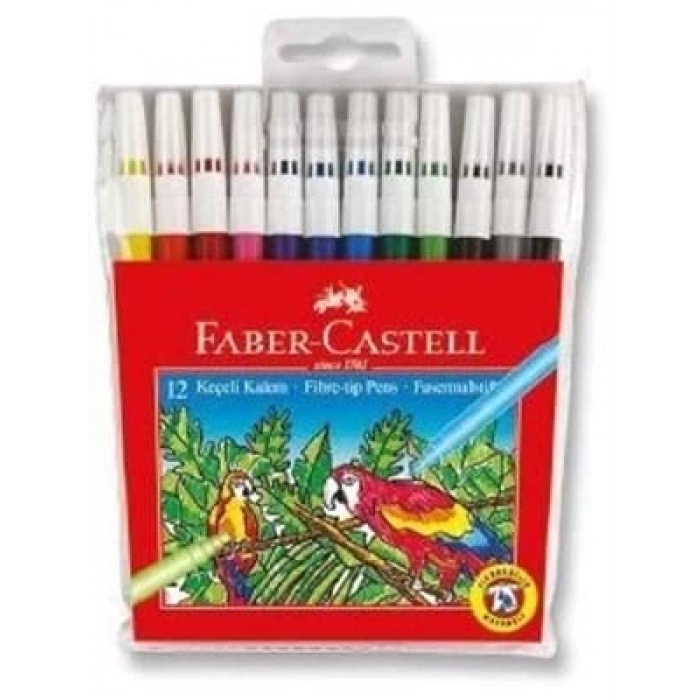 3E Grup - Faber Castell Keçeli Kalem (marker) 12 Li 155130