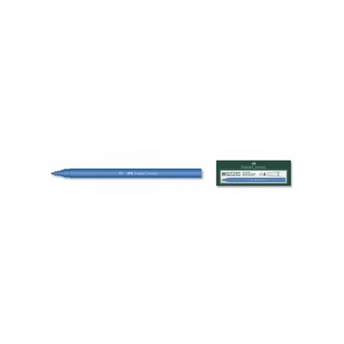 3E Grup - Faber Castell Keçeli Kalem Mavi 45
