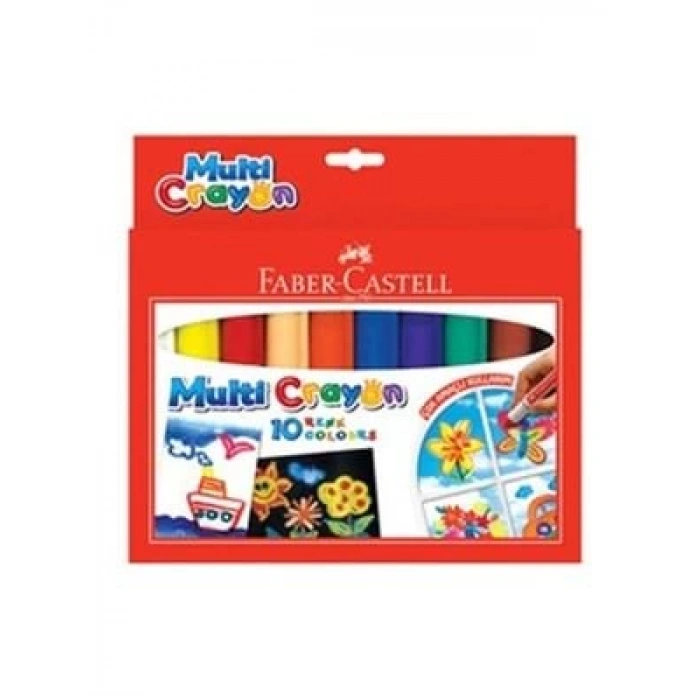 3E Grup - Faber Castell Pastel Boya 10 Renk 112010