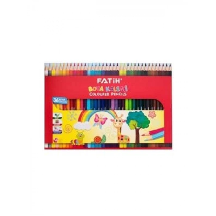 3E Grup - Fatih 36 Renk Tam Boy Kuruboya Kalemi 33245